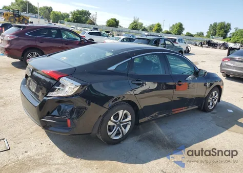 2018 Honda Civic Lx из США, поврежденный, VIN 19XFC2F57JE017774